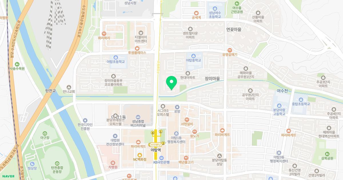 은정유치원 위치 지도