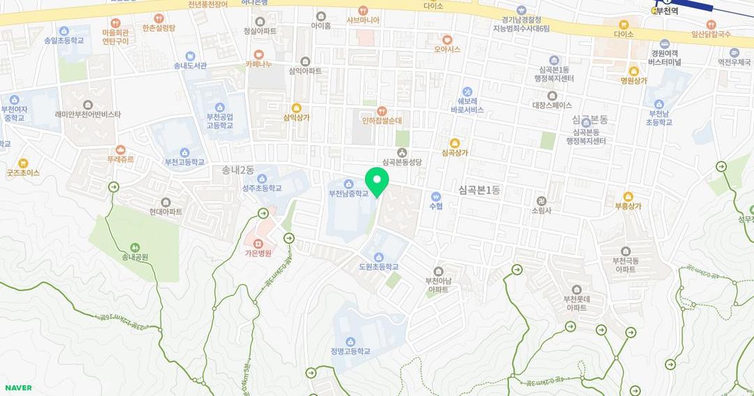 해아유치원 위치 지도