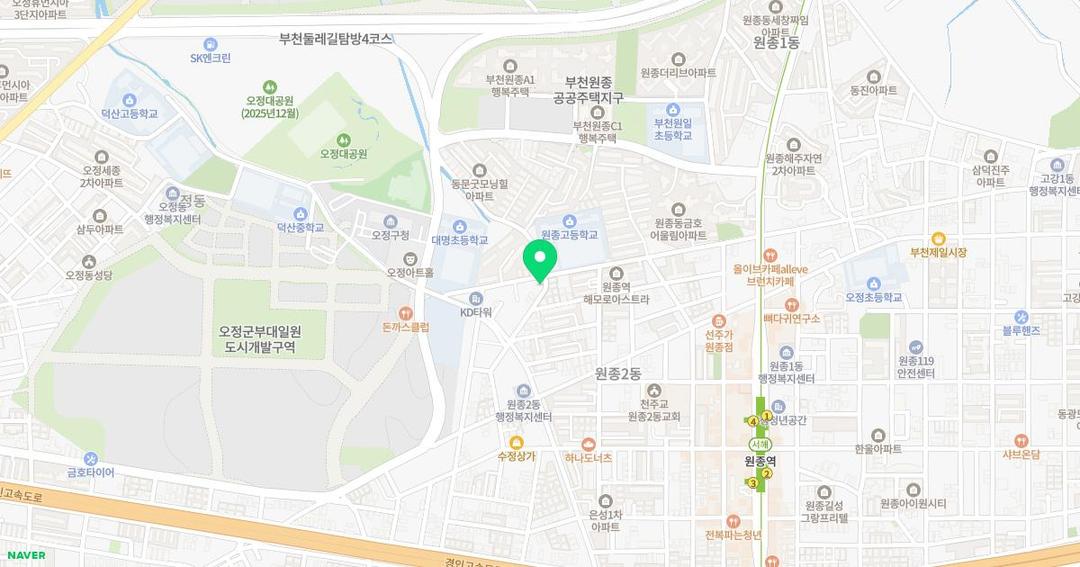 한사랑유치원 위치 지도