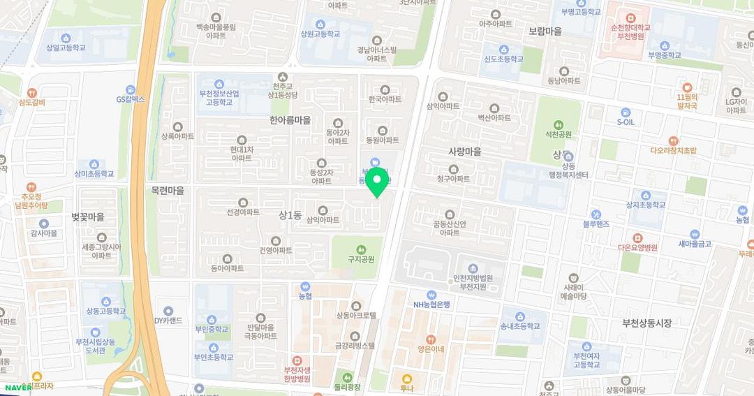 해와달유치원 위치 지도