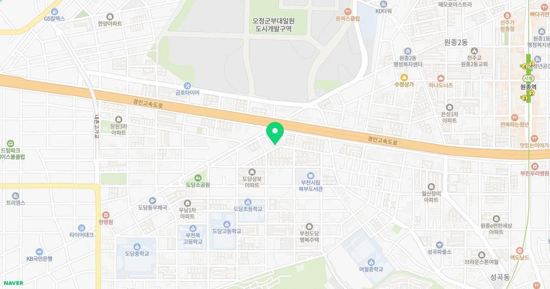 행복한유치원 위치 지도
