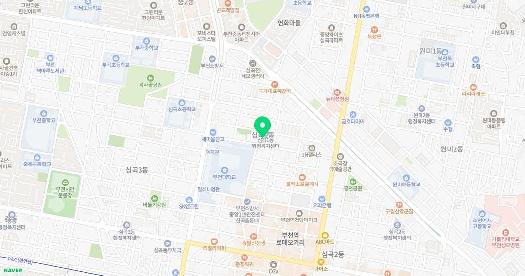 연세유치원 위치 지도