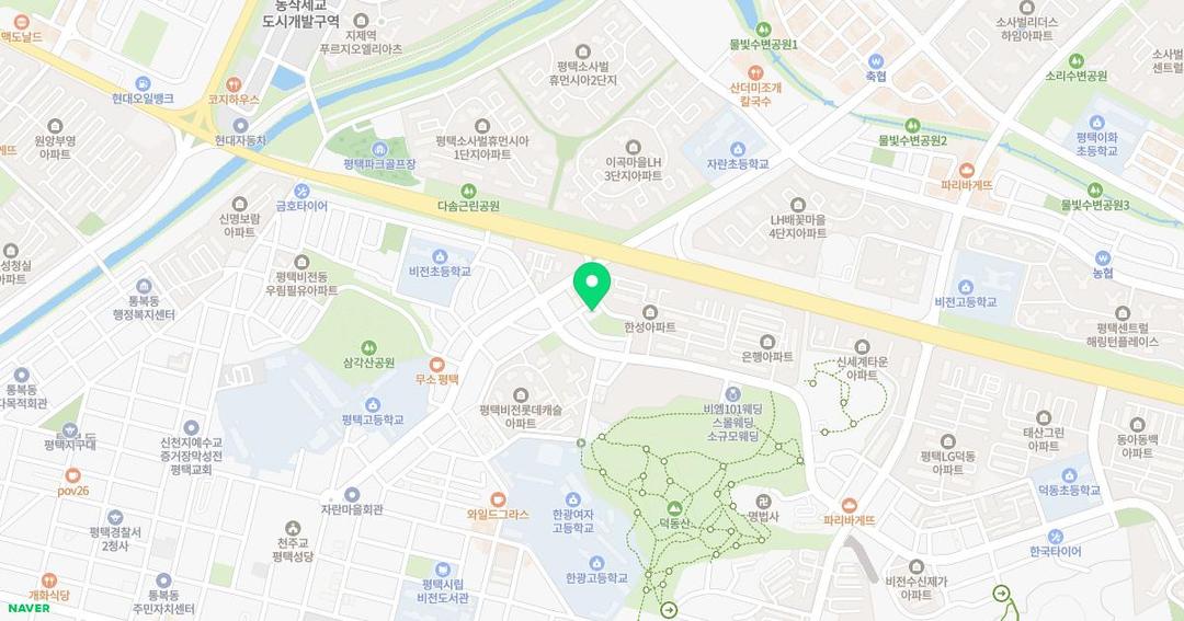자연유치원 위치 지도