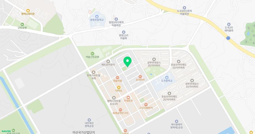 드림153유치원 위치 지도