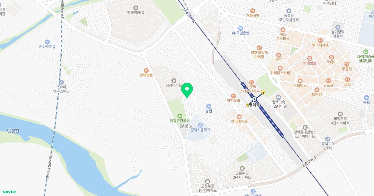 나사렛유치원 위치 지도