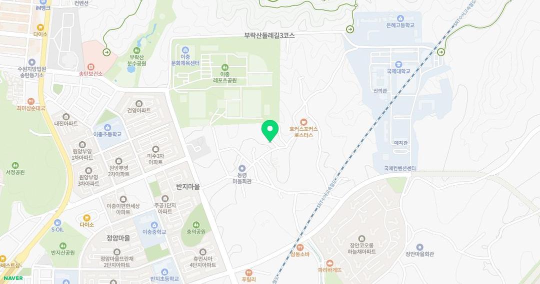 피터팬유치원 위치 지도