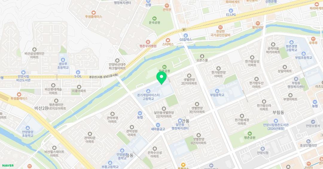 희성초등학교병설유치원 위치 지도