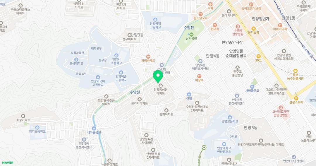 성원유치원 위치 지도
