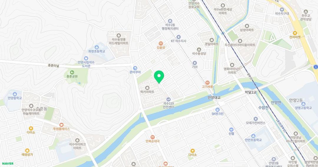 유일유치원 위치 지도