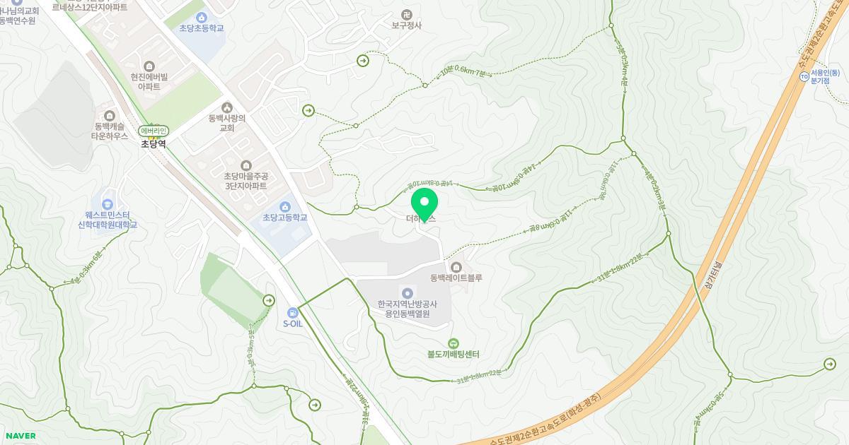 석성숲유치원 위치 지도