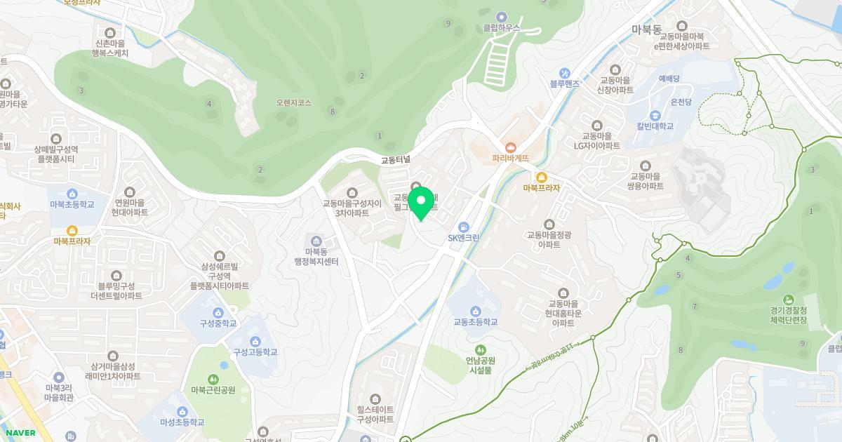 아이원유치원 위치 지도