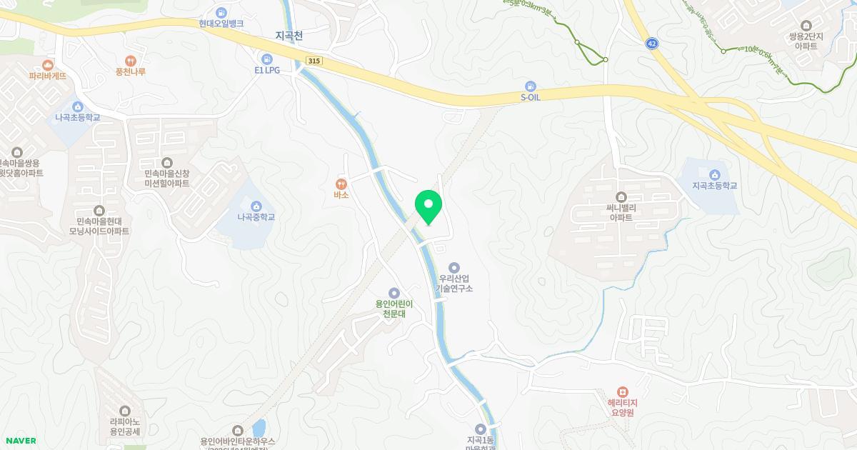 예일유치원 위치 지도