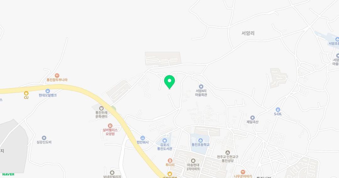 리라유치원 위치 지도