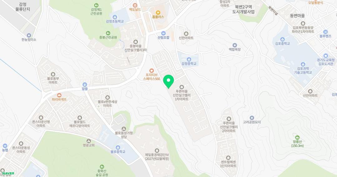 신안유치원 위치 지도