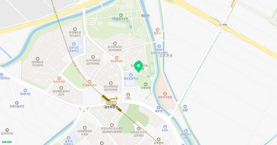 희소유치원 위치 지도