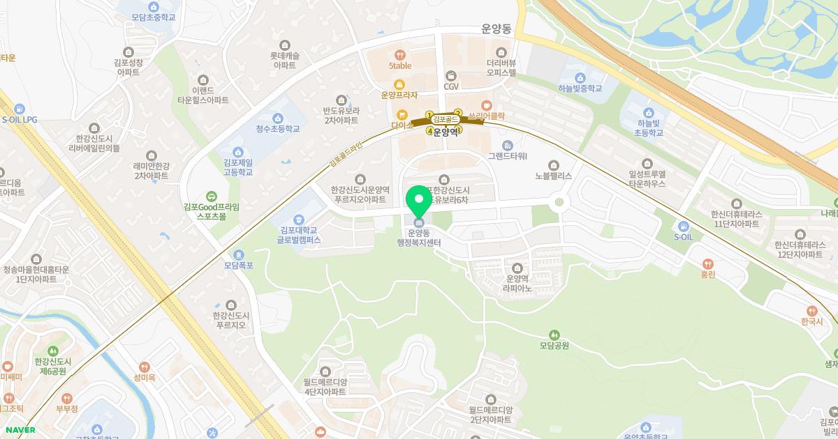 모담유치원 위치 지도