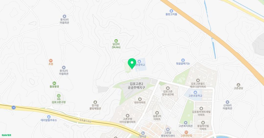 누리유치원 위치 지도