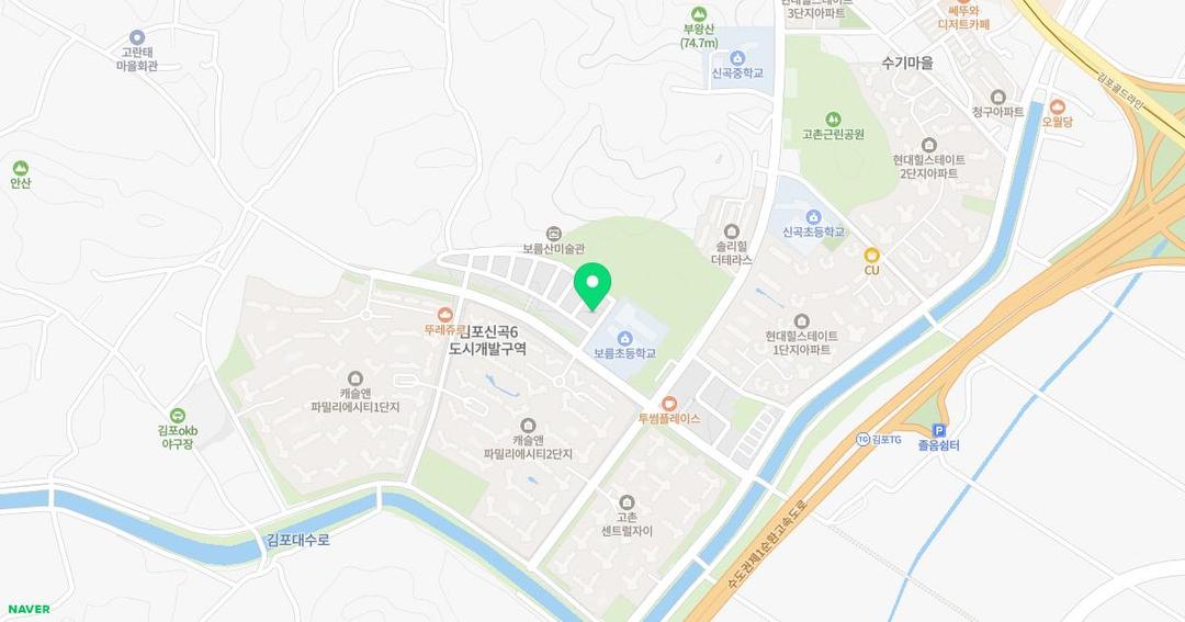 달빛유치원 위치 지도