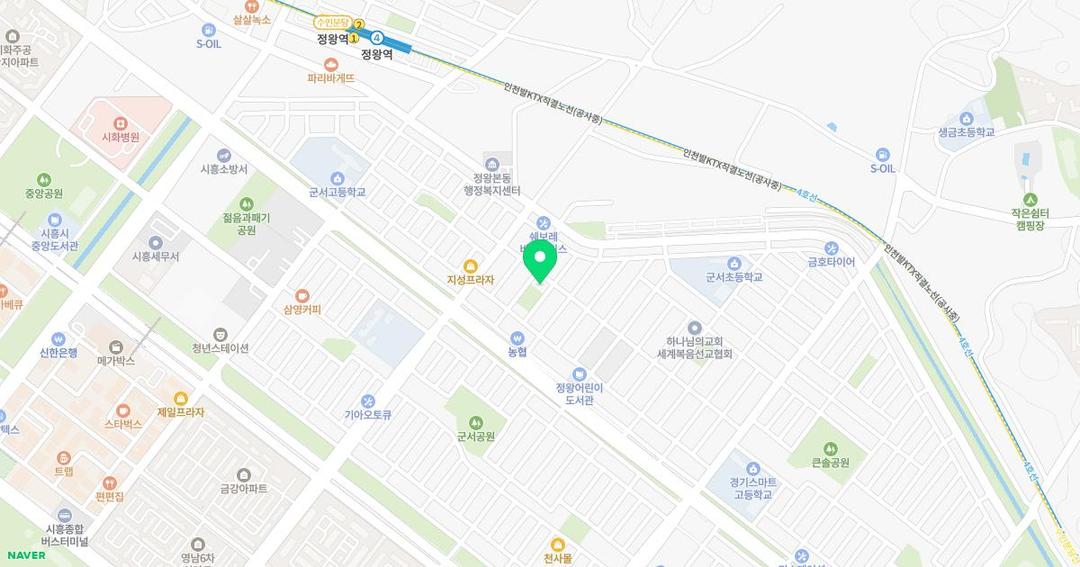 궁전유치원 위치 지도