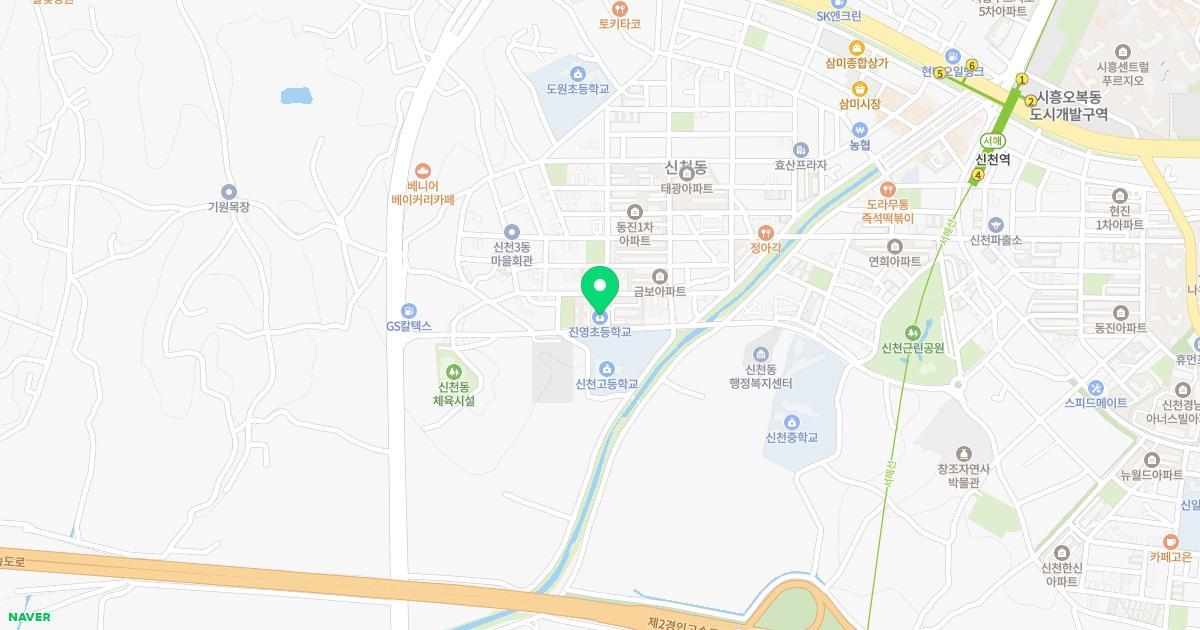 진영유치원 위치 지도