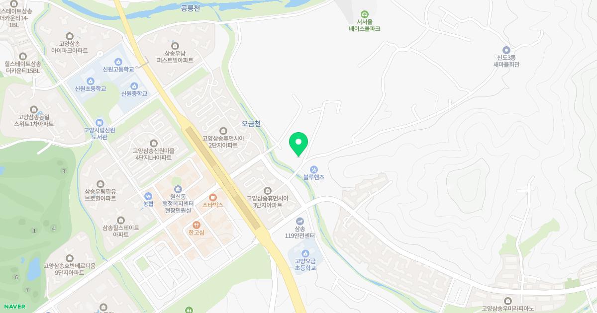 다진유치원 위치 지도