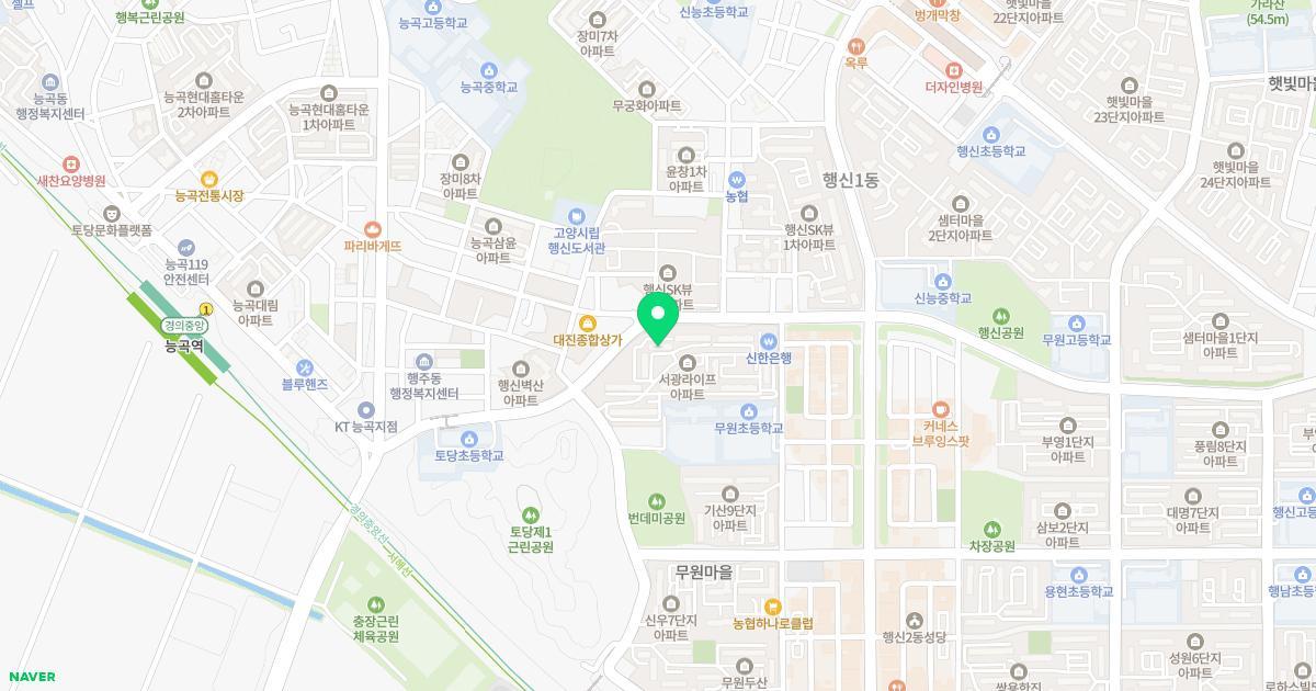 무원유치원 위치 지도