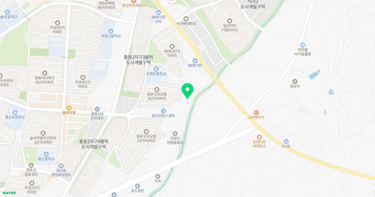 창의유치원 위치 지도