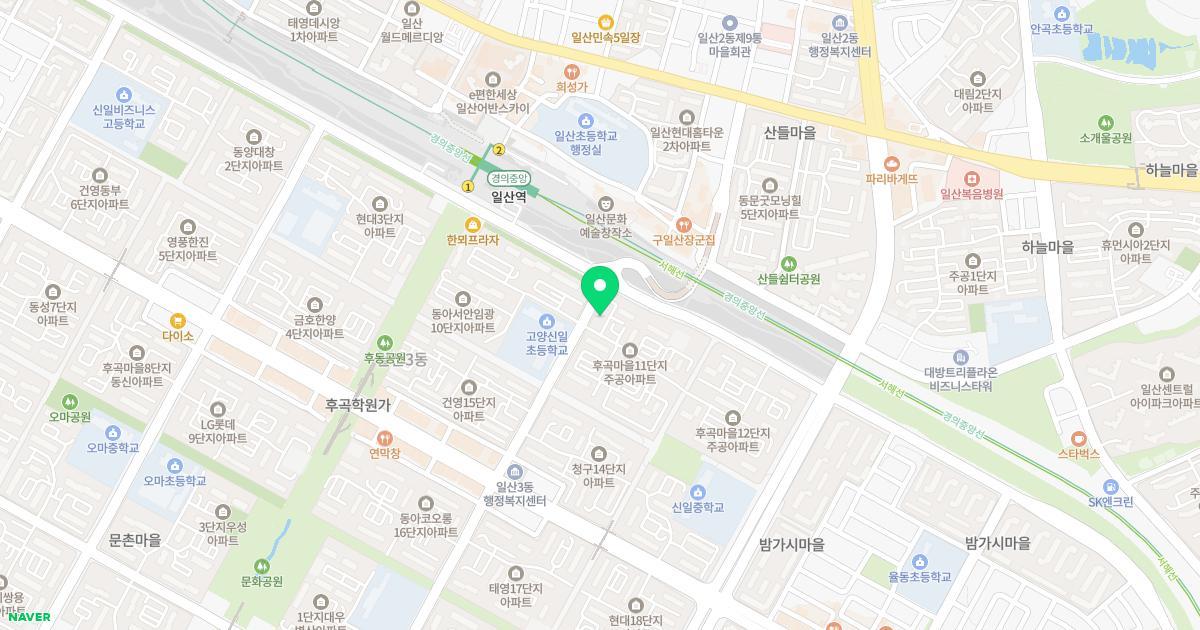 인혜유치원 위치 지도