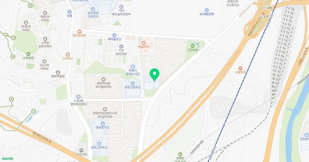 충현초등학교병설유치원 위치 지도