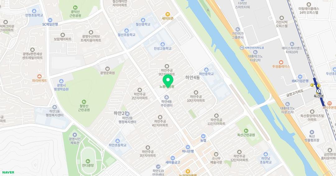 혜성유치원 위치 지도