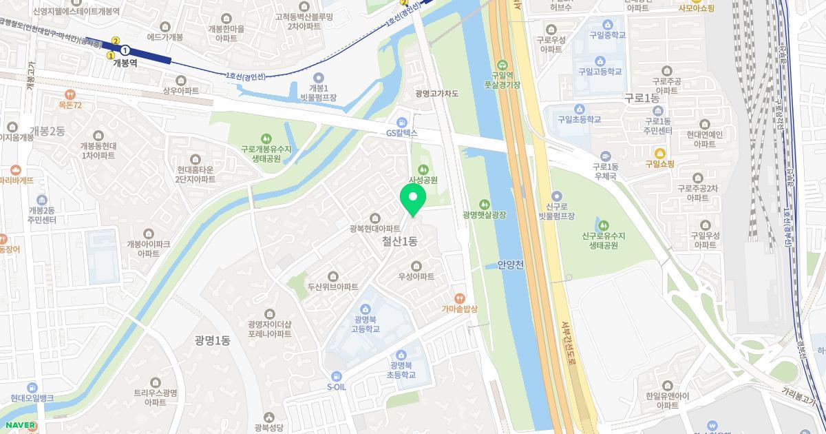 예지유치원 위치 지도