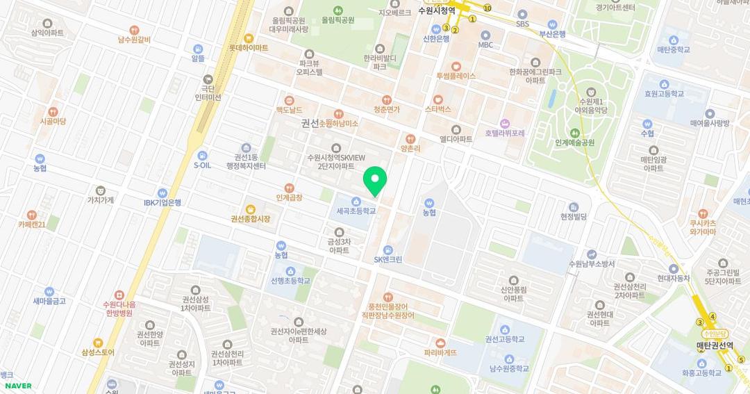 세림유치원 위치 지도