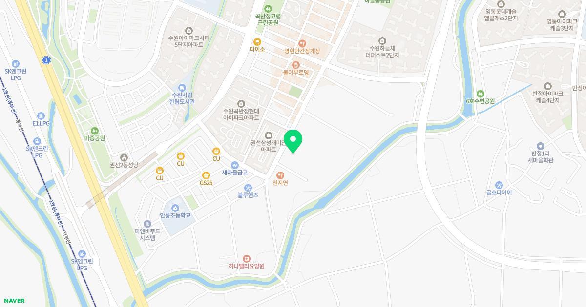 이지유치원 위치 지도