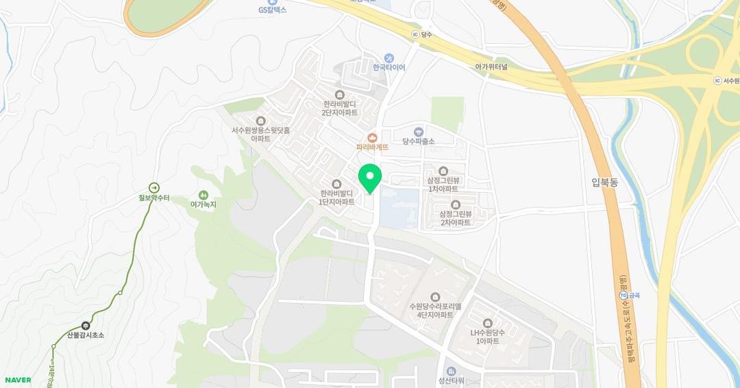 해담유치원 위치 지도