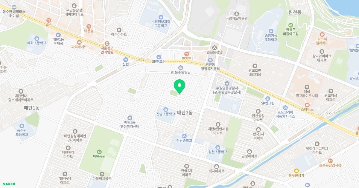 어린이유치원 위치 지도