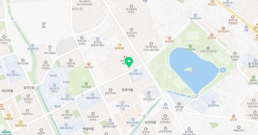 새동신유치원 위치 지도