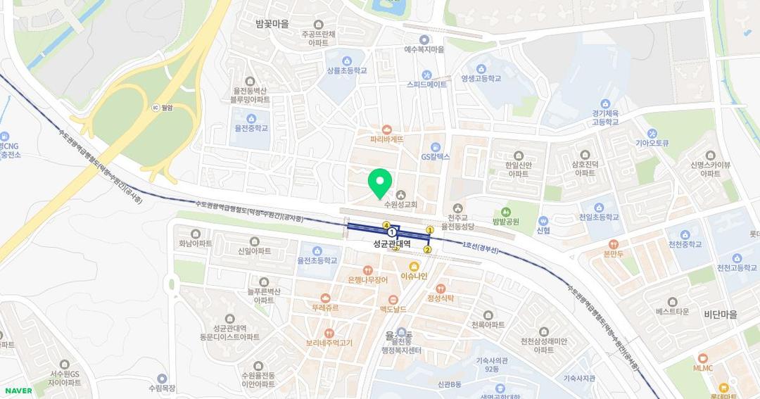 대연유치원 위치 지도