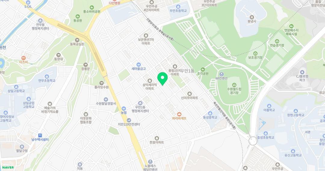 데레사유치원 위치 지도
