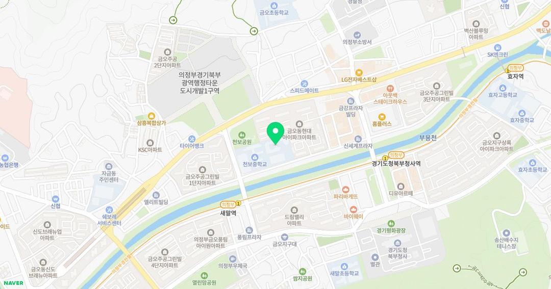 의순초등학교병설유치원 위치 지도