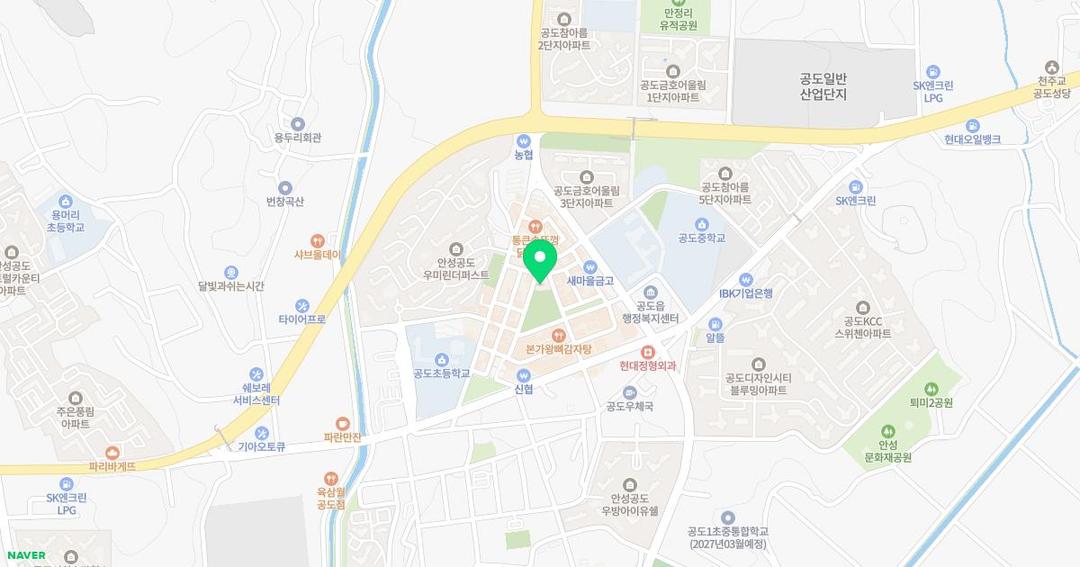엄마사랑유치원 위치 지도