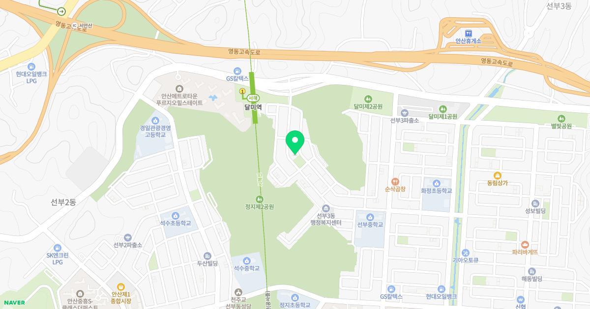 생각을키우는유치원 위치 지도