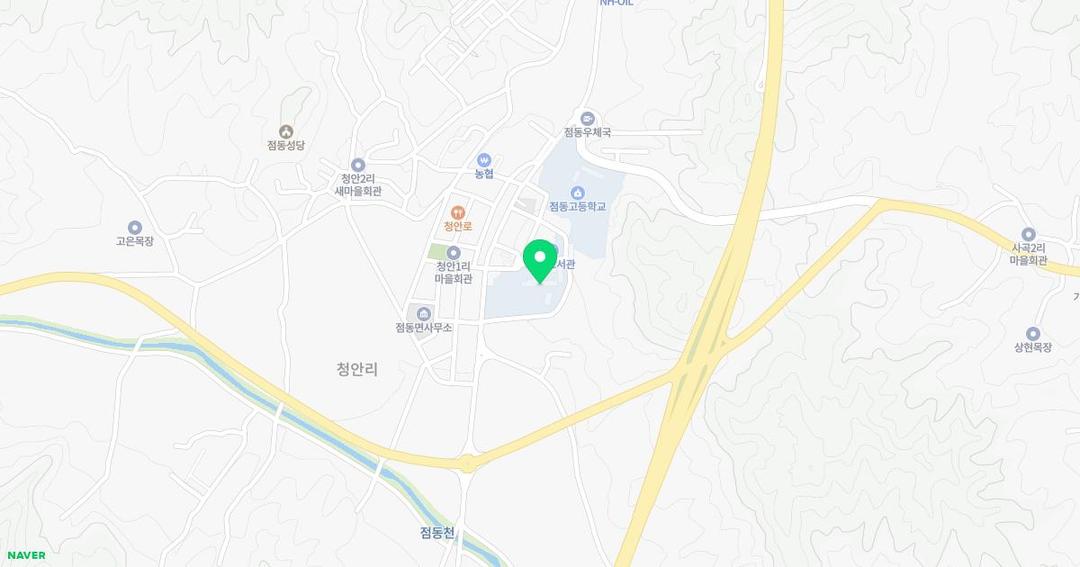 점동초등학교병설유치원 위치 지도