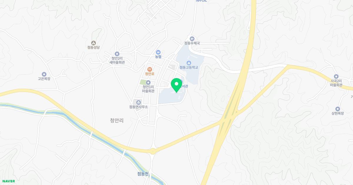 점동초등학교병설유치원 위치 지도
