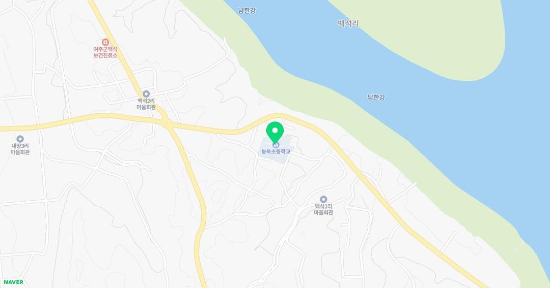 능북초등학교병설유치원 위치 지도