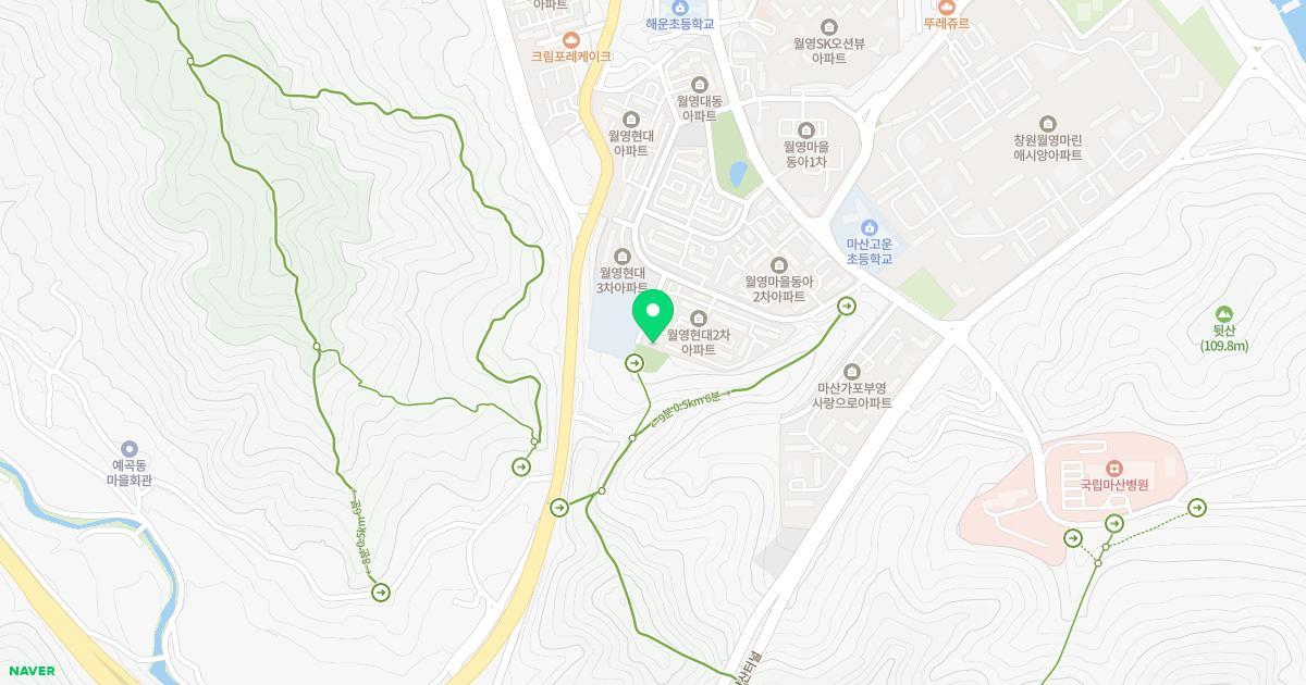 한사랑유치원 위치 지도