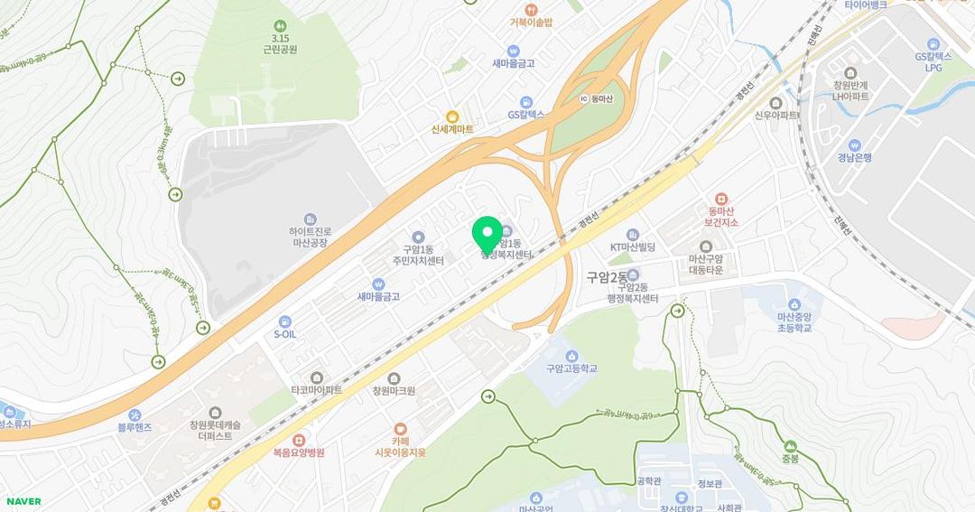 천사유치원 위치 지도