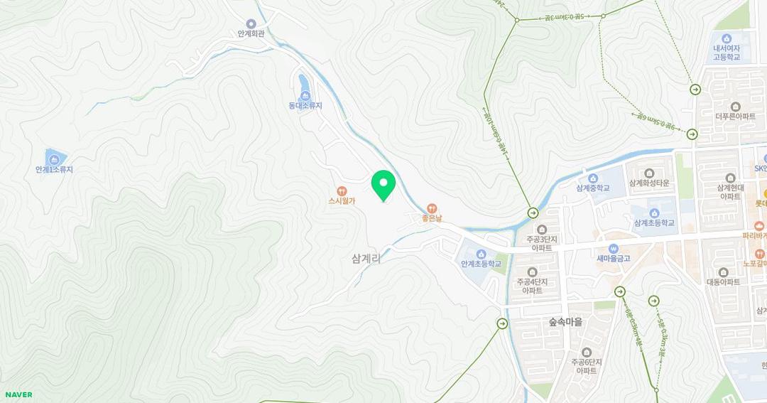삼계유치원 위치 지도