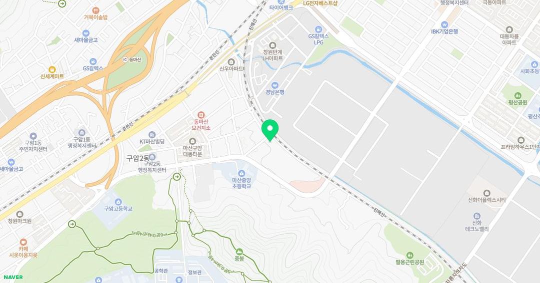 석화유치원 위치 지도