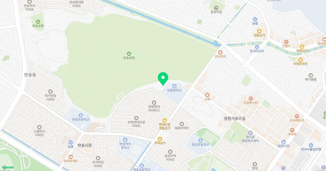 현대배꽃유치원 위치 지도