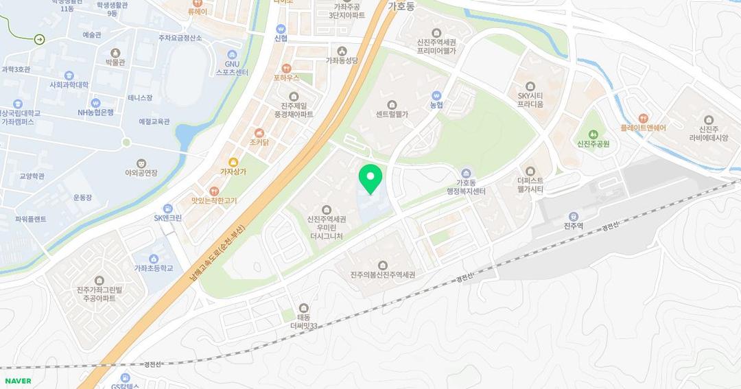 은하수초등학교병설유치원 위치 지도